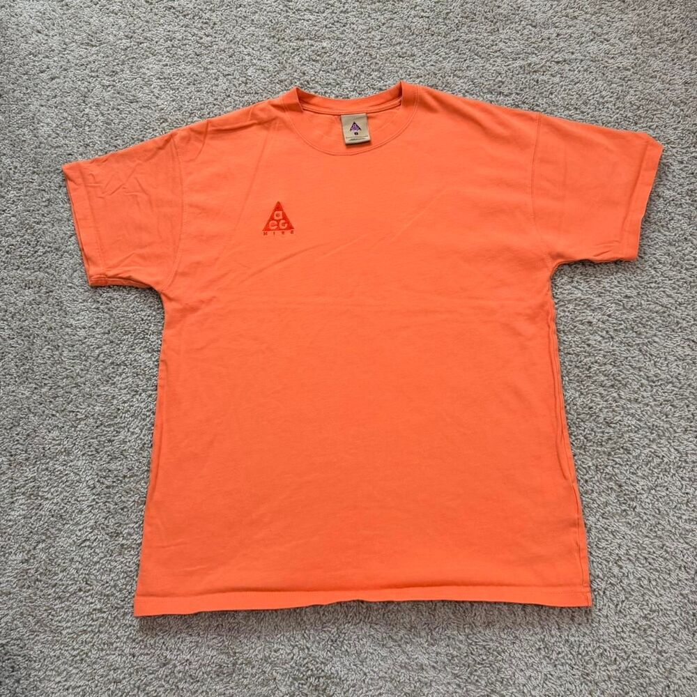 Nike-acg Men's Orange T-shirt